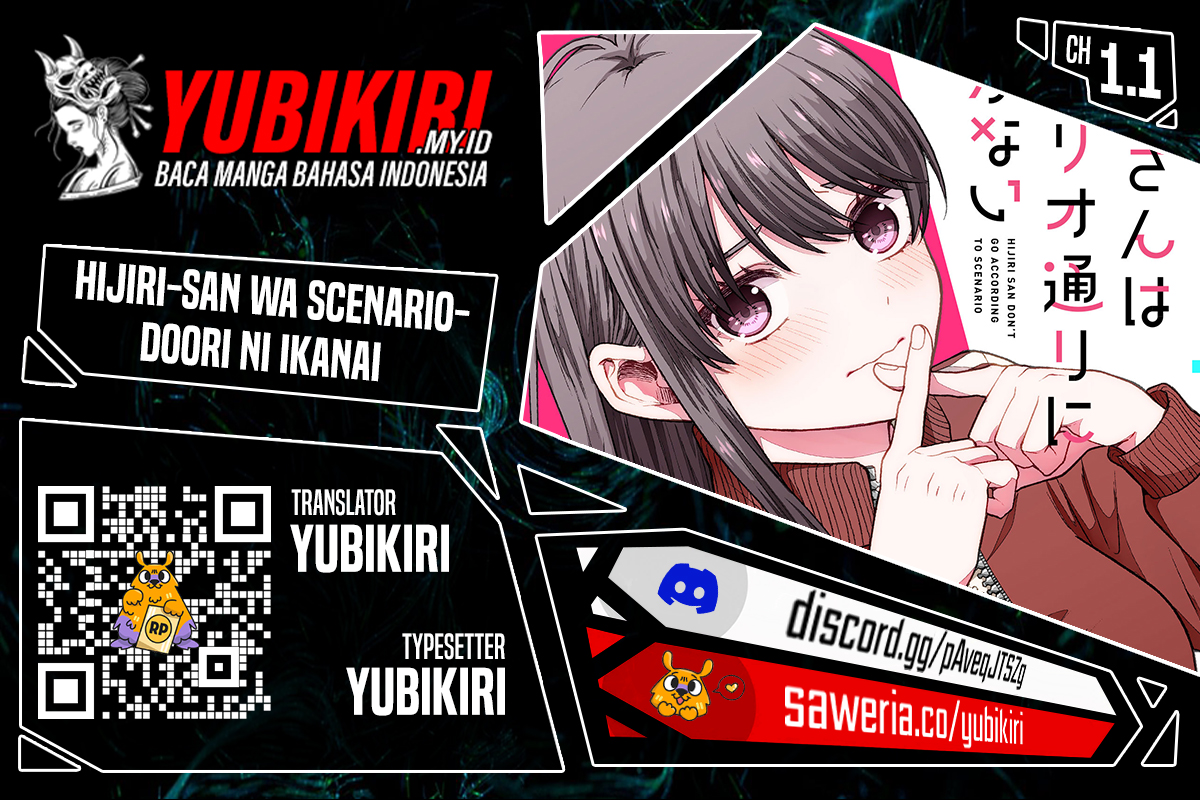 Hijiri-san wa Scenario-douri ni Ikanai Chapter 01.1 Gambar 1