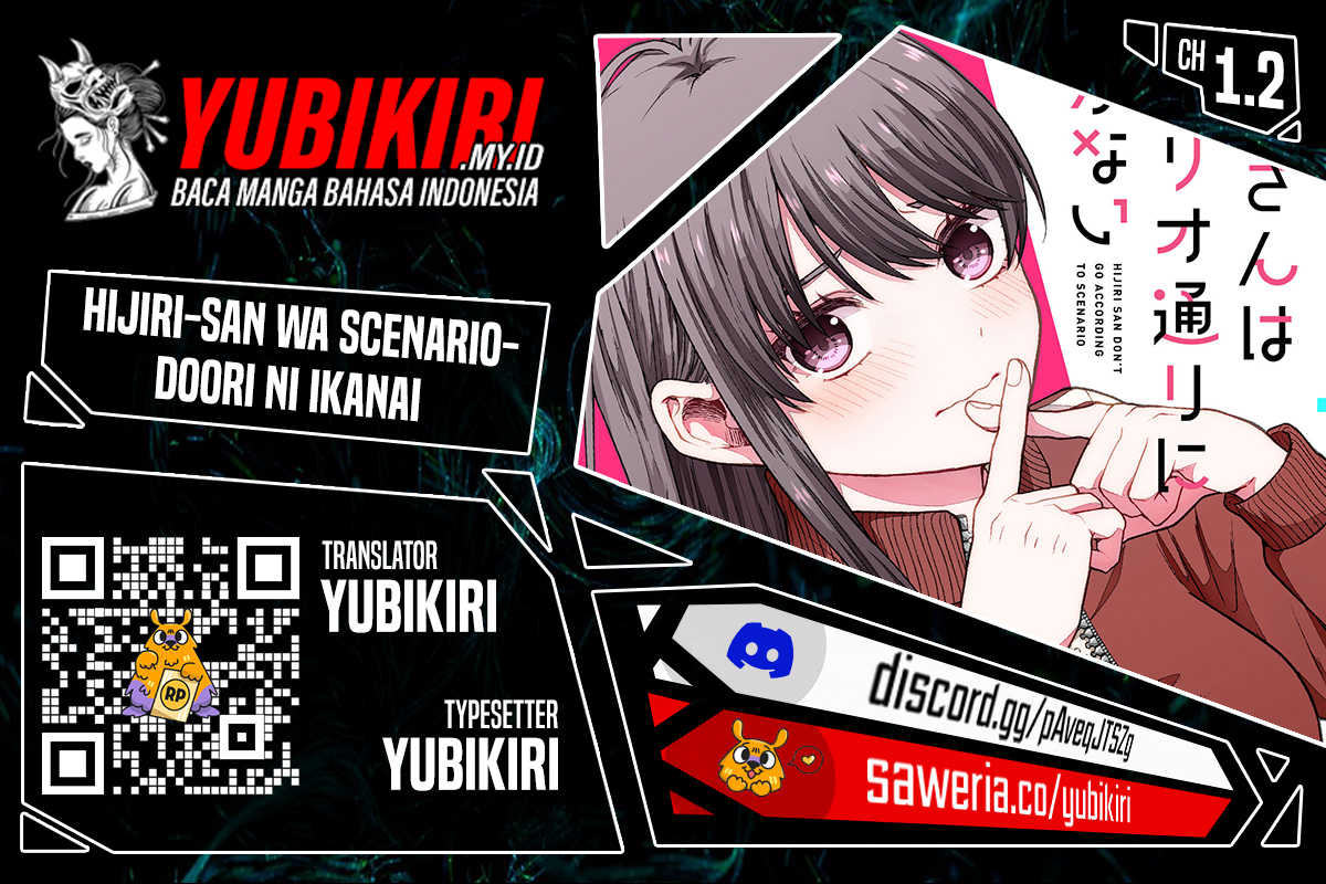 Hijiri-san wa Scenario-douri ni Ikanai Chapter 01.2 Gambar 1