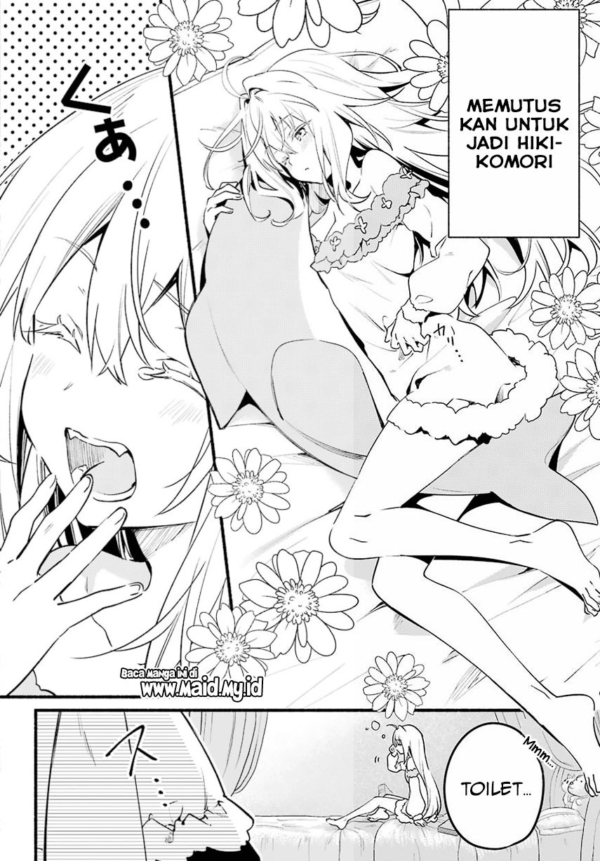 Hikikomari Kyuuketsuki no Monmon Chapter 01 Gambar 8