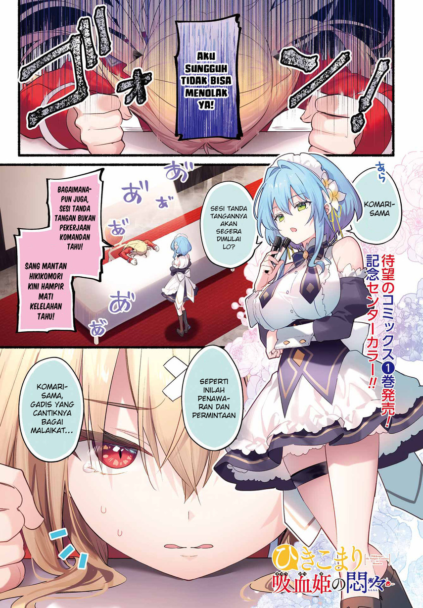 Hikikomari Kyuuketsuki no Monmon Chapter 06 Gambar 3