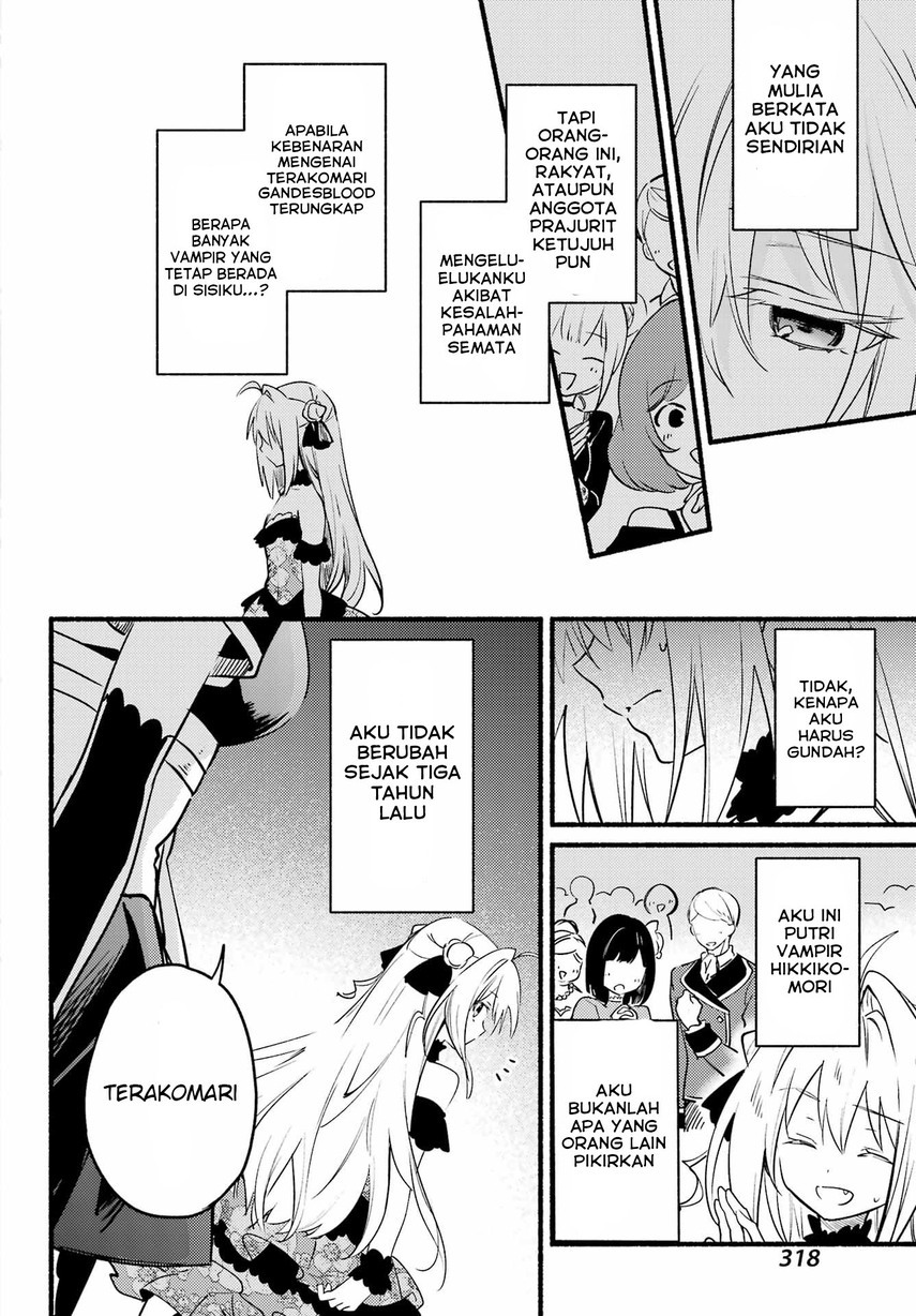 Hikikomari Kyuuketsuki no Monmon Chapter 06 Gambar 19