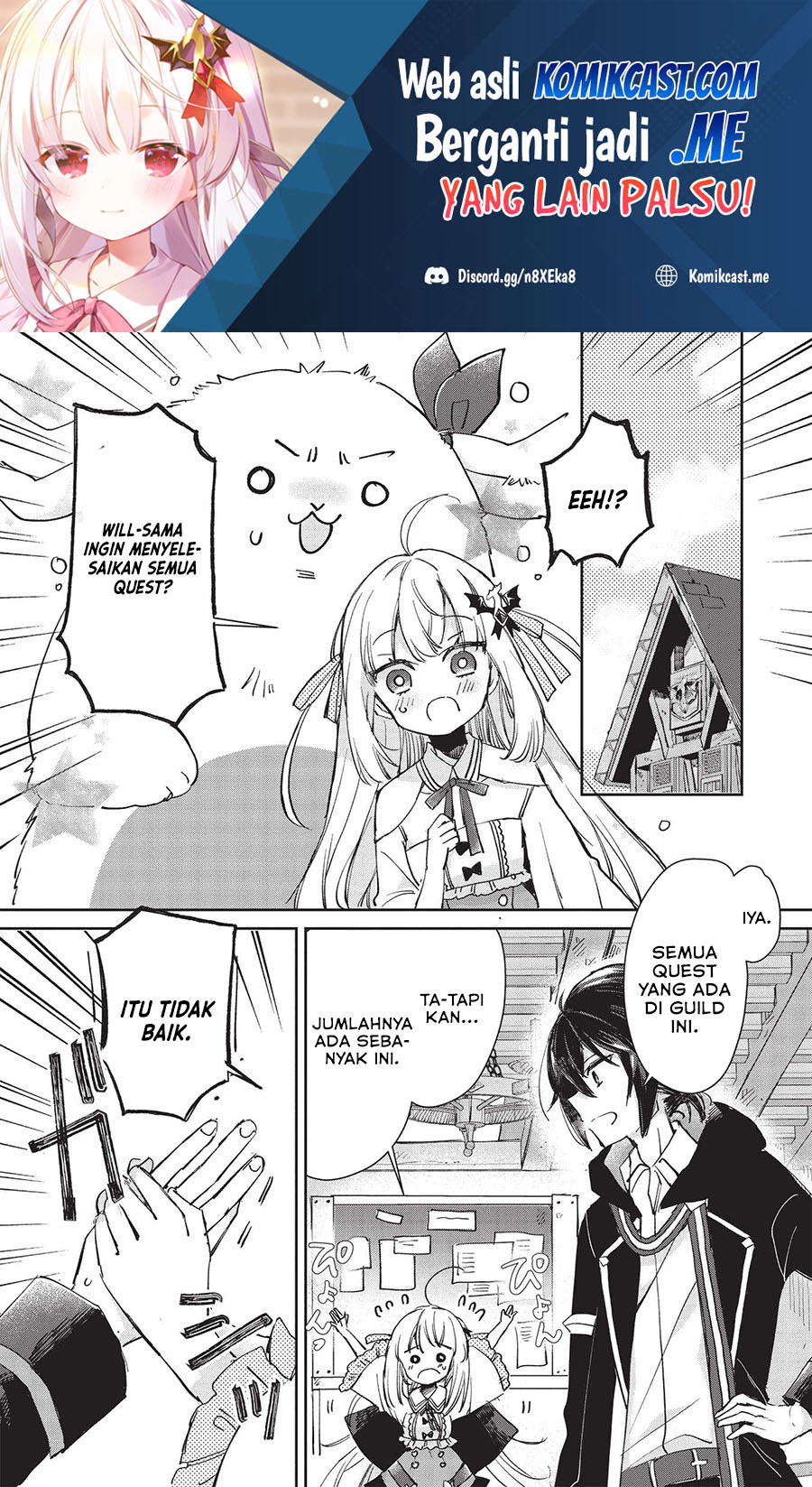 Hikikomori no Ore ga Kawaii Guild Master ni Sewa wo Yakaremakuttatte Betsu ni Ii darou? Chapter 02 Gambar 2