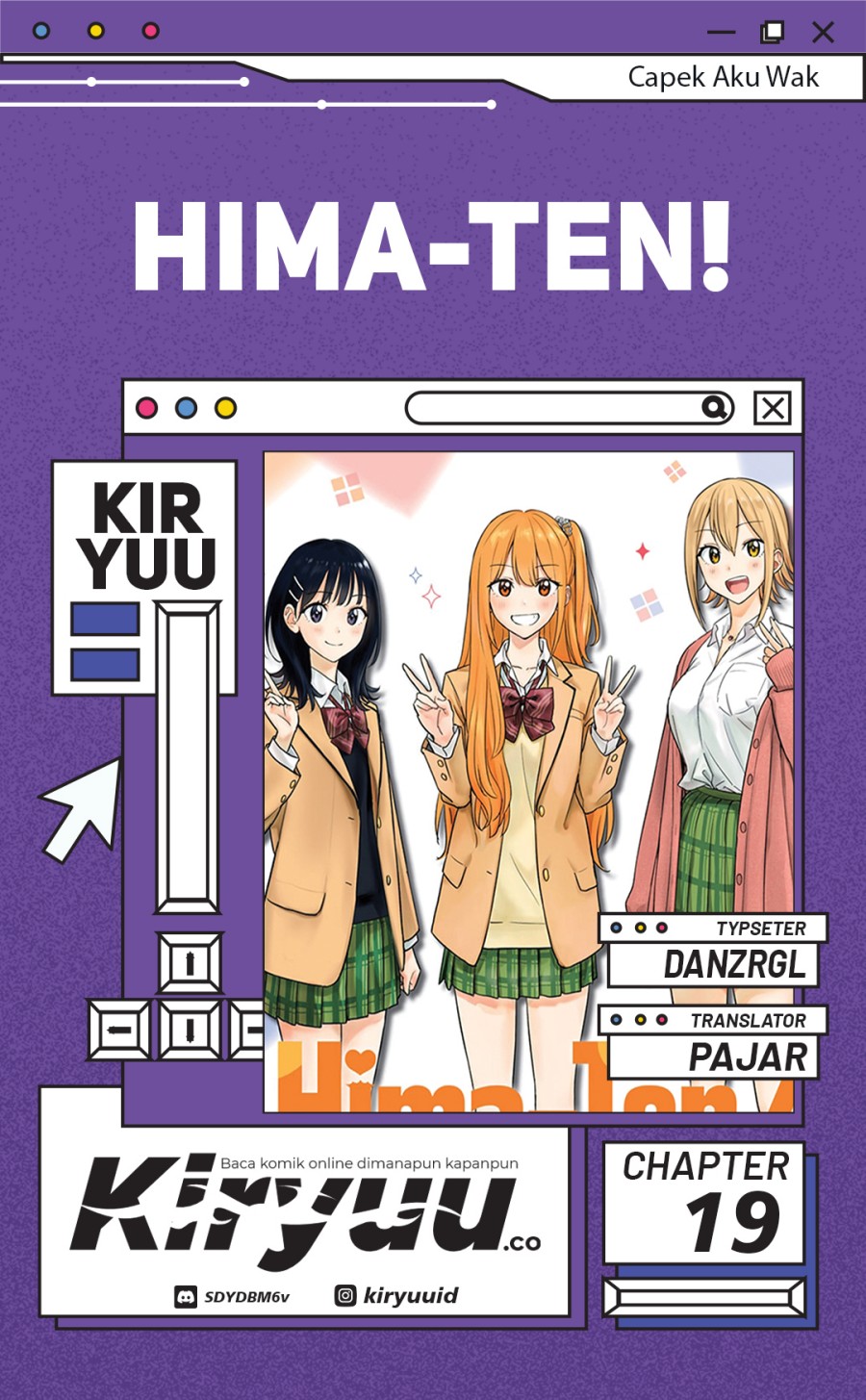 Hima-Ten! Chapter 19 Gambar 1