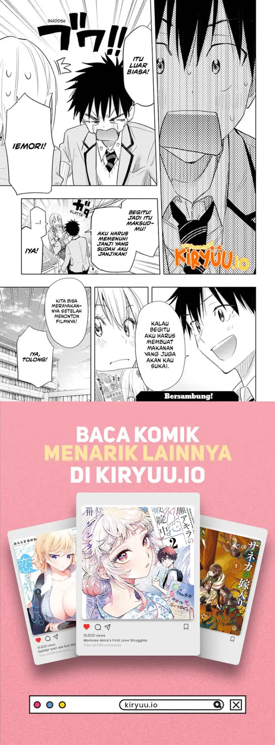 Hima-Ten! Chapter 67 Gambar 20