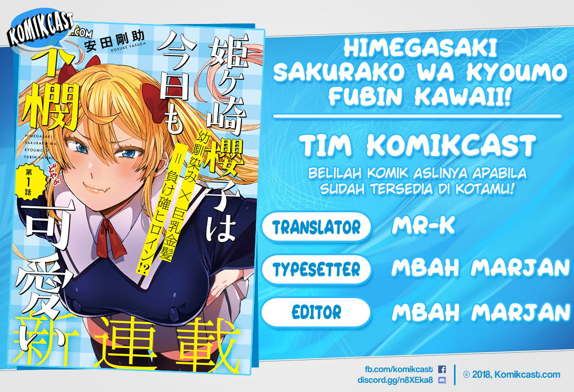 Himegasaki Sakurako wa Kyoumo Fubin Kawaii! Chapter 05 Gambar 1