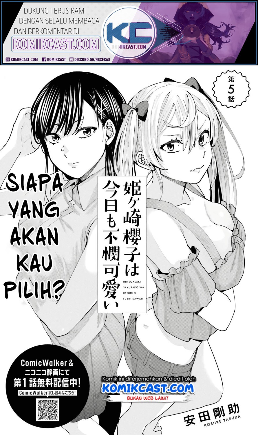 Himegasaki Sakurako wa Kyoumo Fubin Kawaii! Chapter 05 Gambar 2