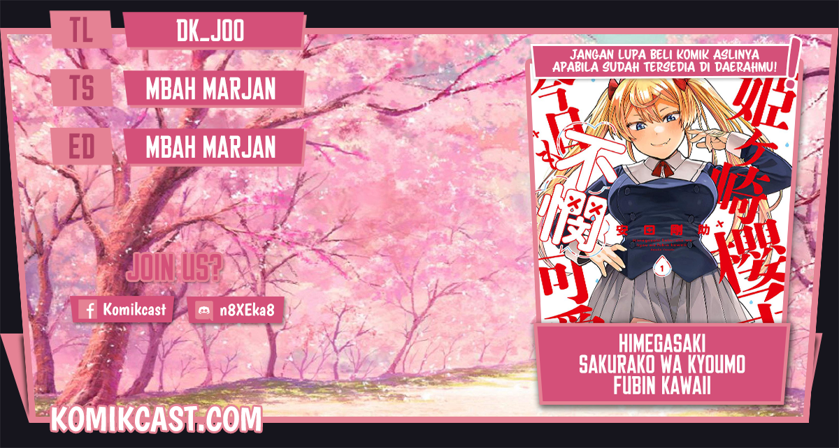 Himegasaki Sakurako wa Kyoumo Fubin Kawaii! Chapter 15 Gambar 1