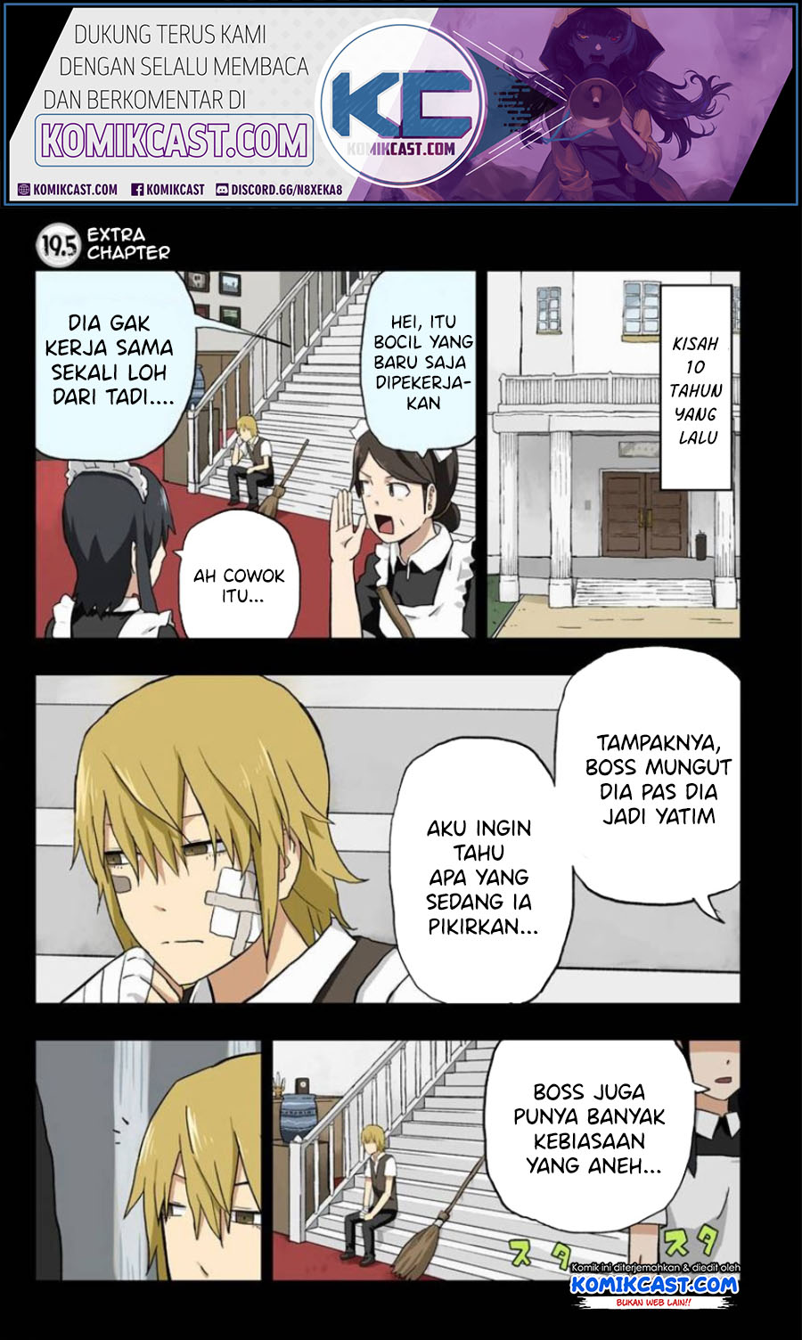 Hinmin Choujin Kanenashi-kun Chapter 19.5 Gambar 1