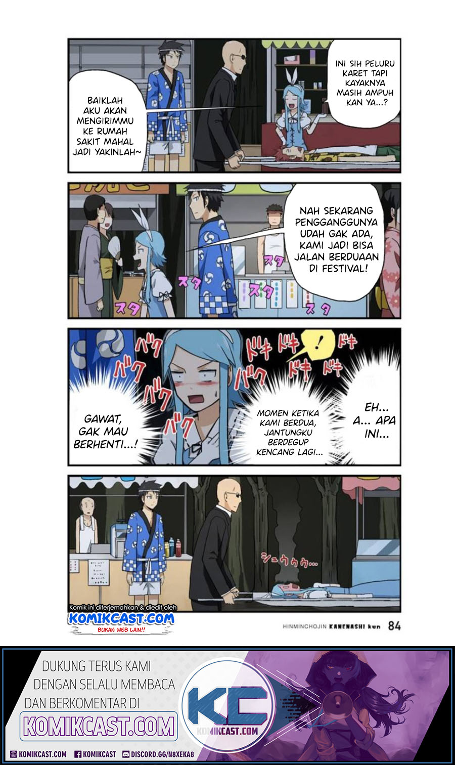Hinmin Choujin Kanenashi-kun Chapter 20 Gambar 5