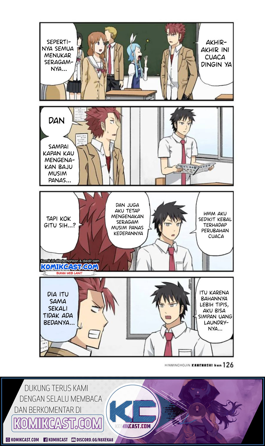 Hinmin Choujin Kanenashi-kun Chapter 24 Gambar 3