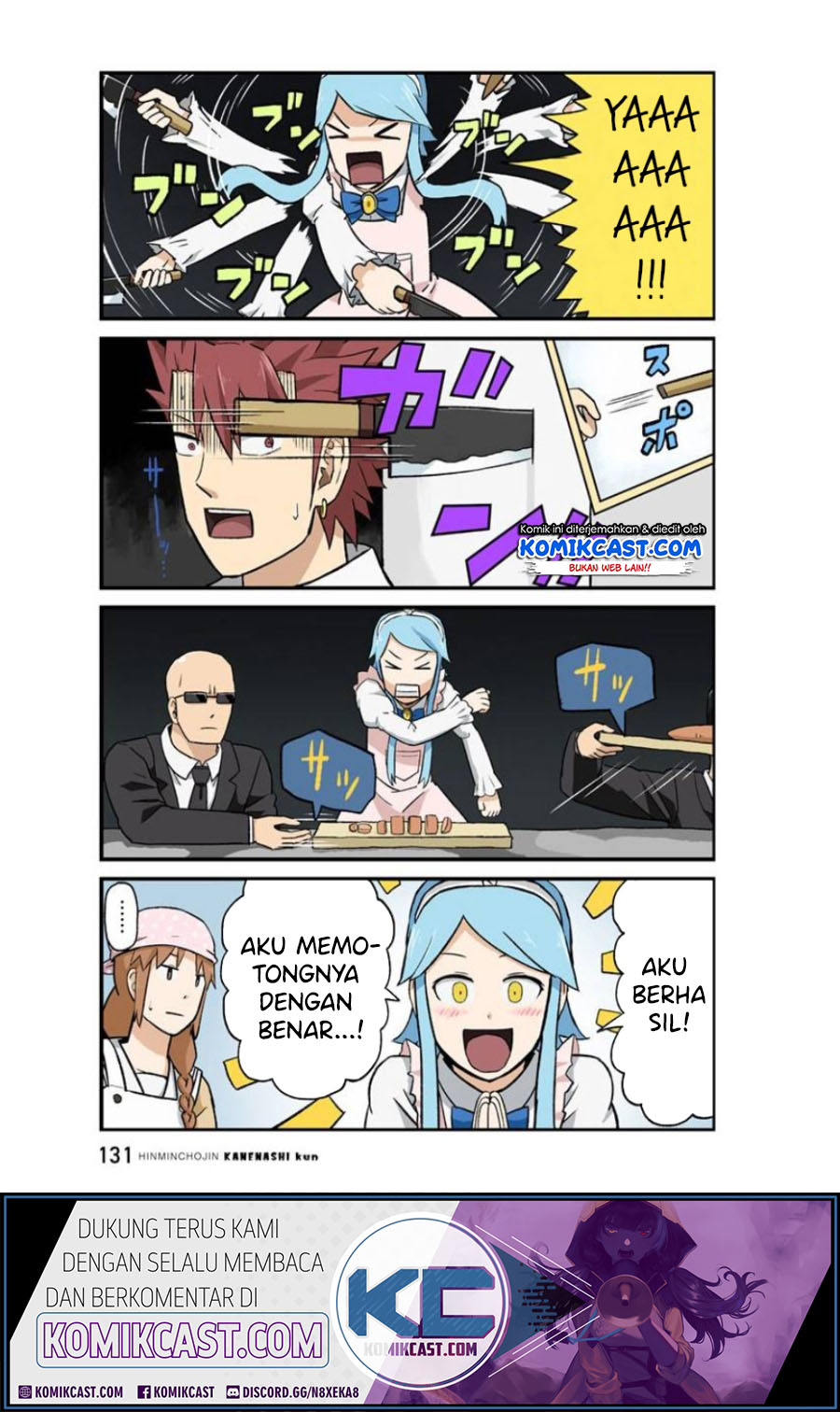 Hinmin Choujin Kanenashi-kun Chapter 24 Gambar 8