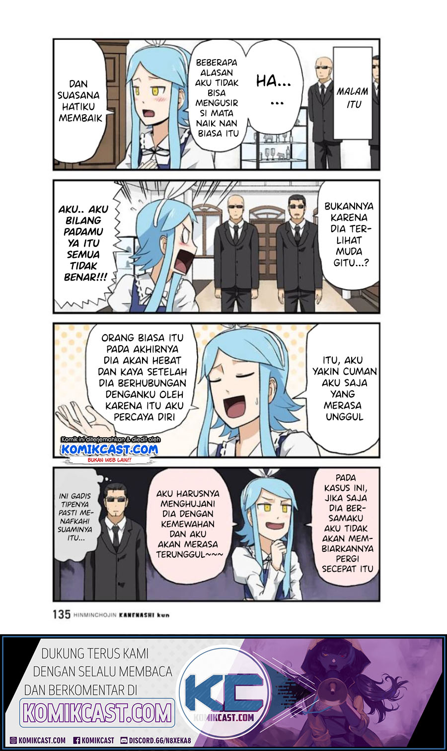Hinmin Choujin Kanenashi-kun Chapter 24 Gambar 12