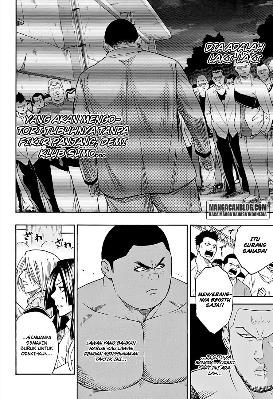 Hinomaru Zumou Chapter 60 Gambar 14