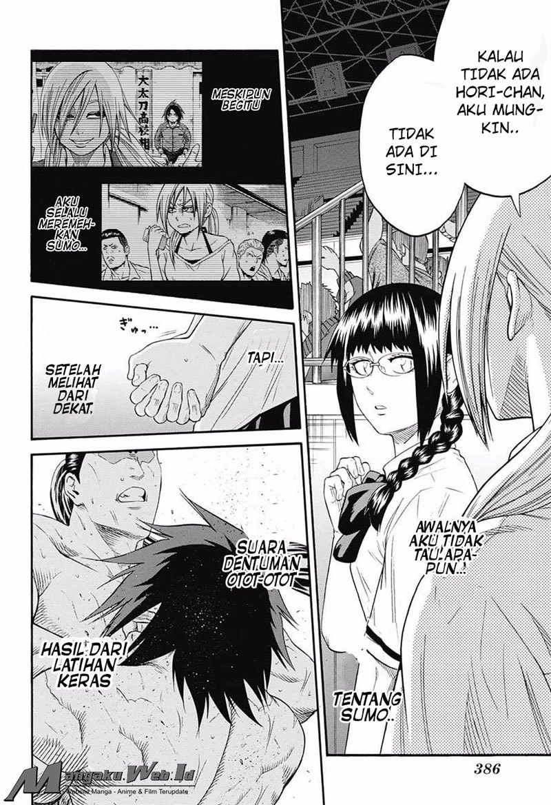 Hinomaru Zumou Chapter 150 Gambar 19