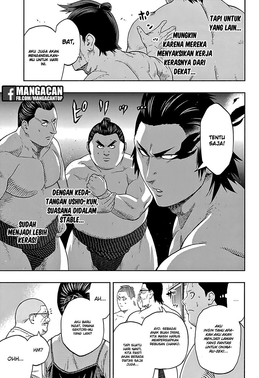 Hinomaru Zumou Chapter 161 Gambar 13
