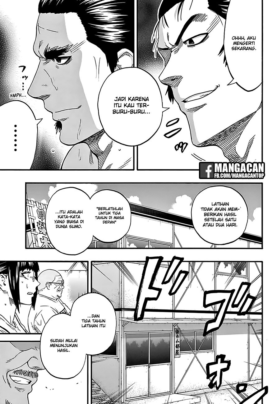Hinomaru Zumou Chapter 161 Gambar 17