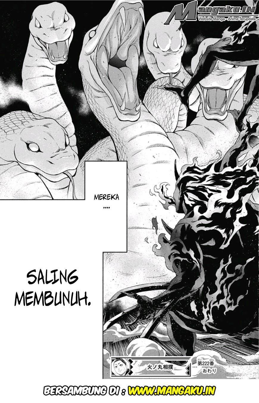 Hinomaru Zumou Chapter 222 Gambar 20