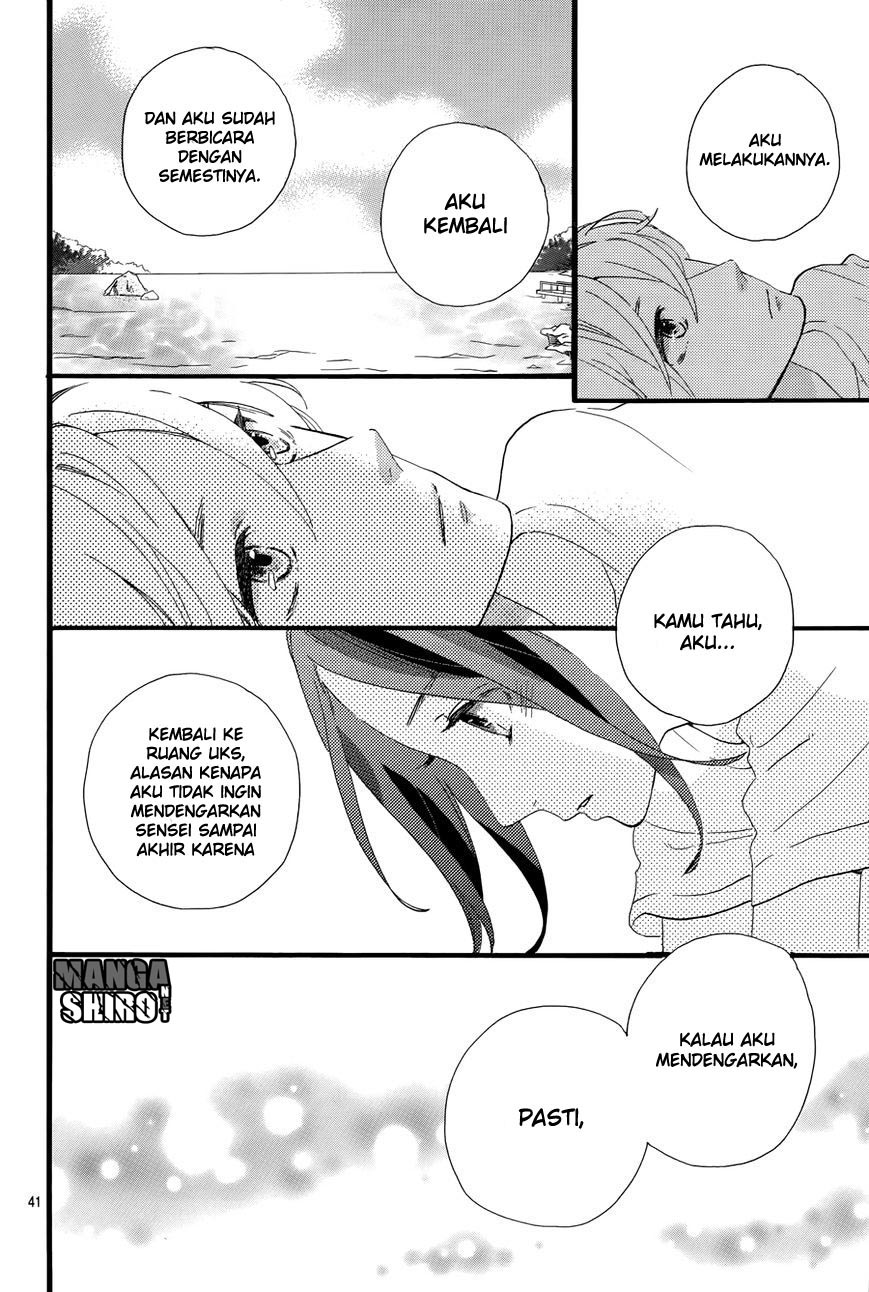 Hirunaka no Ryuusei Chapter 78 - End Gambar 44