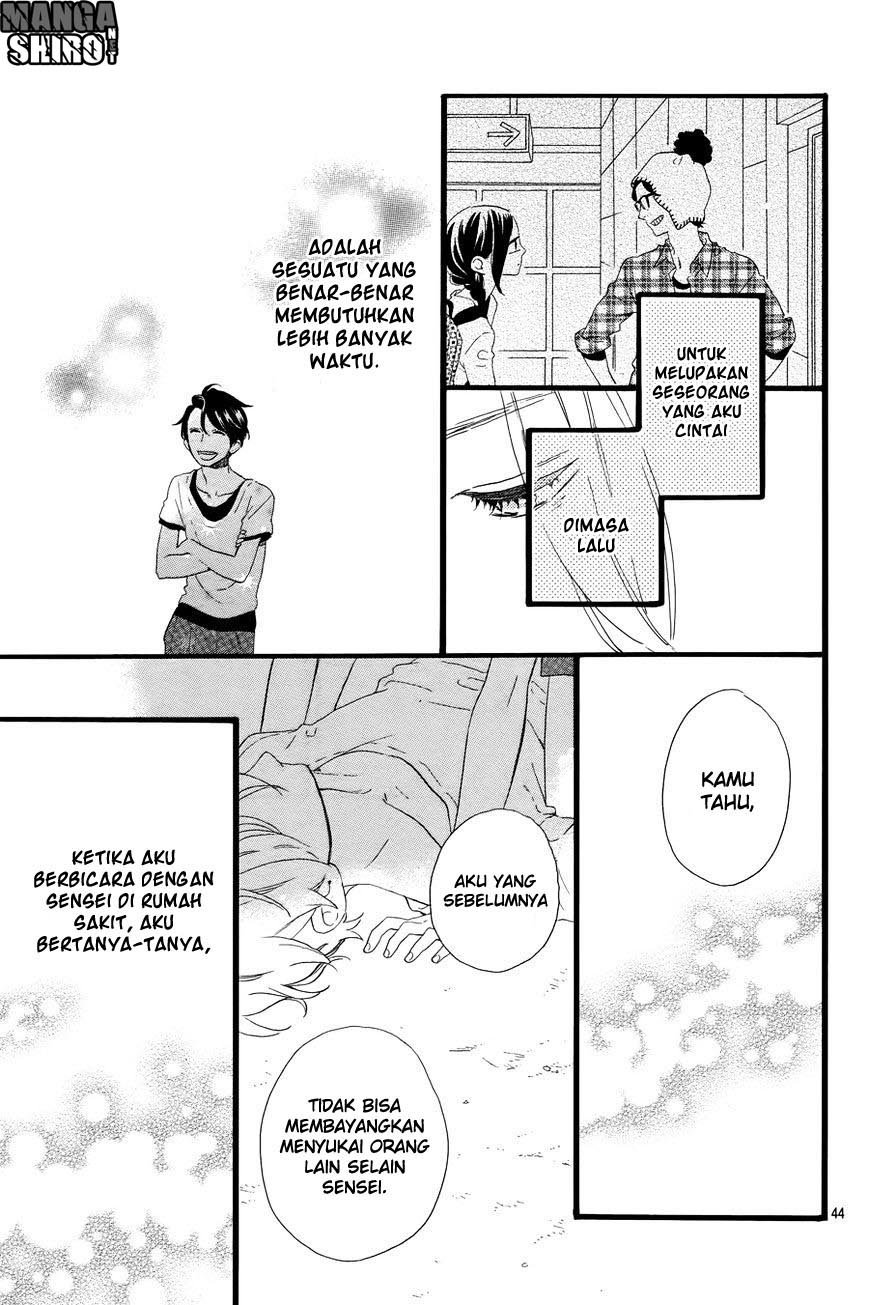 Hirunaka no Ryuusei Chapter 78 - End Gambar 47