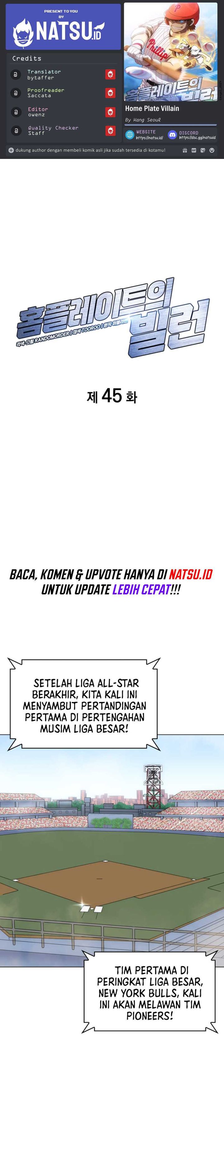 Home Plate Villain Chapter 45 Gambar 1