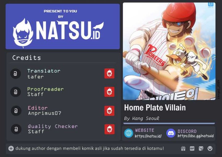 Home Plate Villain Chapter 59 Gambar 1