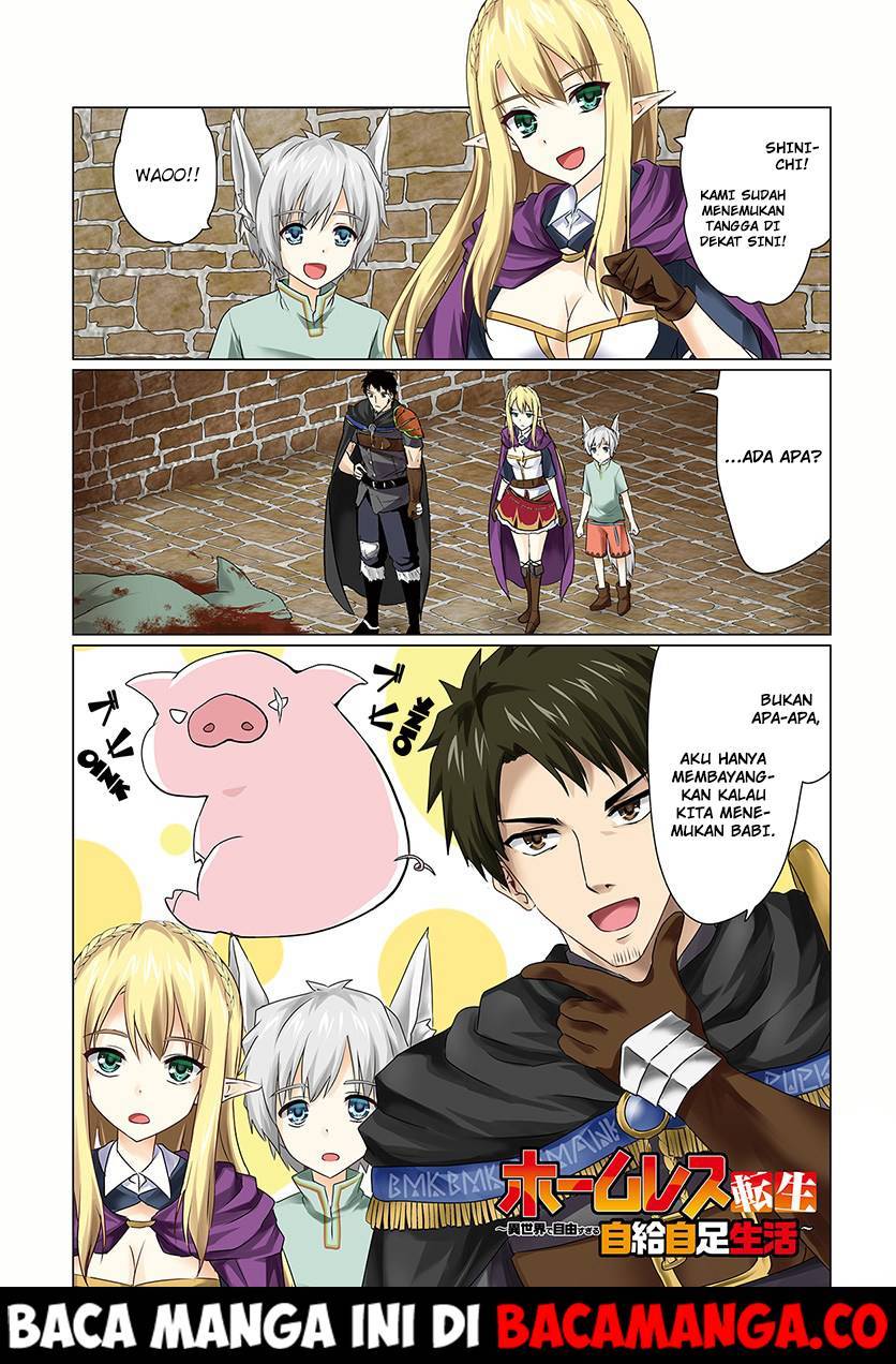 Homeless Tensei: Isekai De Jiyuu Sugiru Majutsu Jisoku Chapter 06.1 Gambar 1