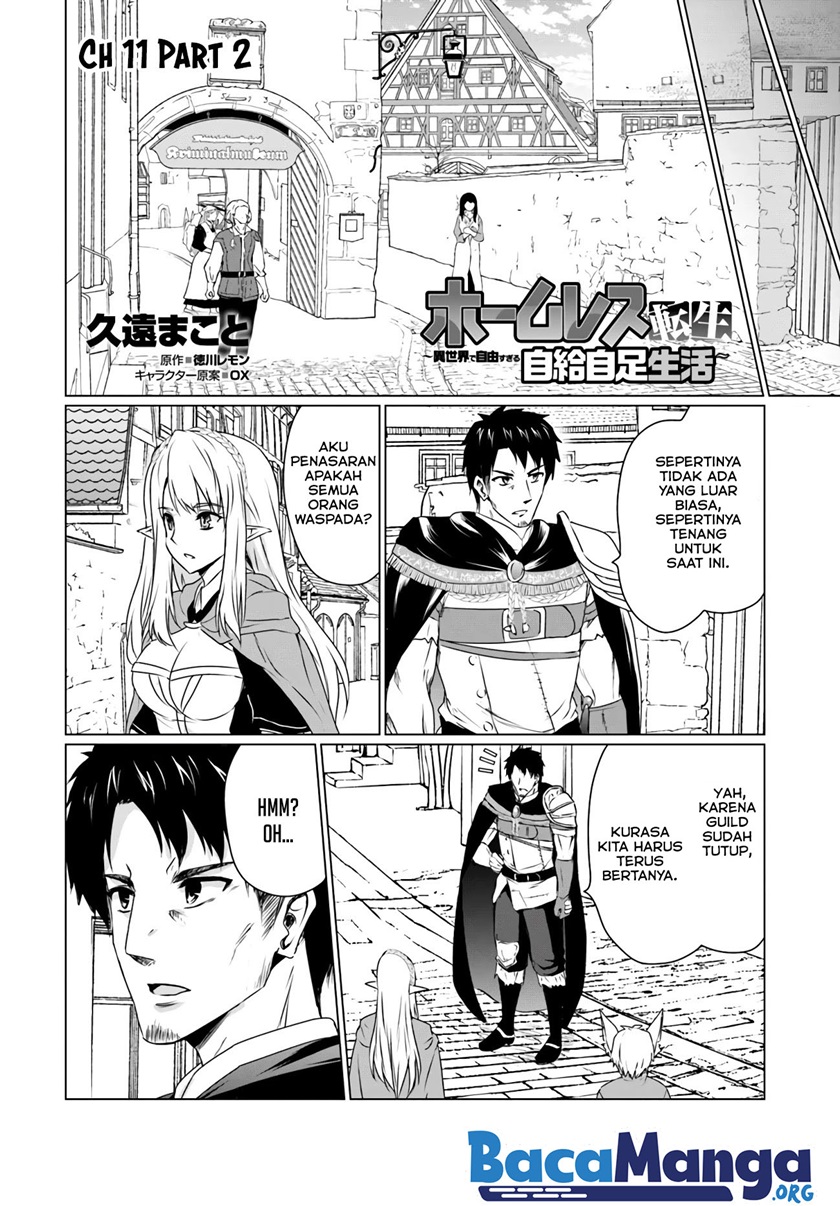 Homeless Tensei: Isekai De Jiyuu Sugiru Majutsu Jisoku Chapter 11.2 Gambar 2