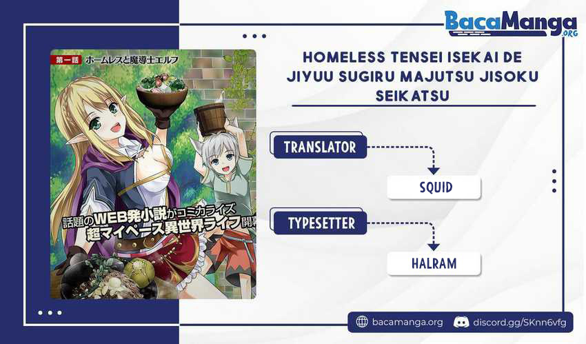 Homeless Tensei: Isekai De Jiyuu Sugiru Majutsu Jisoku Chapter 14.1 Gambar 1
