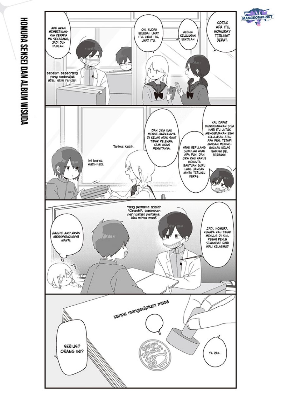 Homura-sensei wa Tabun Motenai Chapter 72 Gambar 2