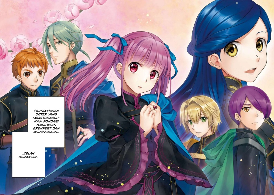 Honzuki no Gekokujou: Hannerōre no Kizoku-in Gonensei Ichi – Koishite Mitai O’hime-sama Chapter 01 Gambar 3