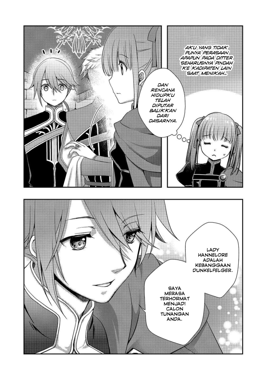 Honzuki no Gekokujou: Hannerōre no Kizoku-in Gonensei Ichi – Koishite Mitai O’hime-sama Chapter 01 Gambar 21