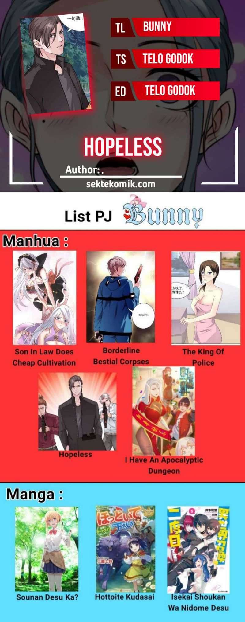 Hopeless Chapter 154 Gambar 1