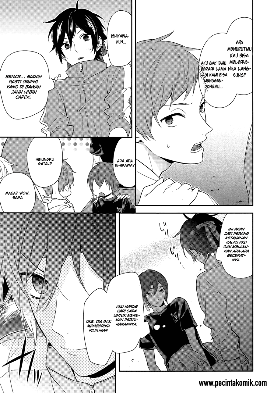 Horimiya Chapter 53 Gambar 16
