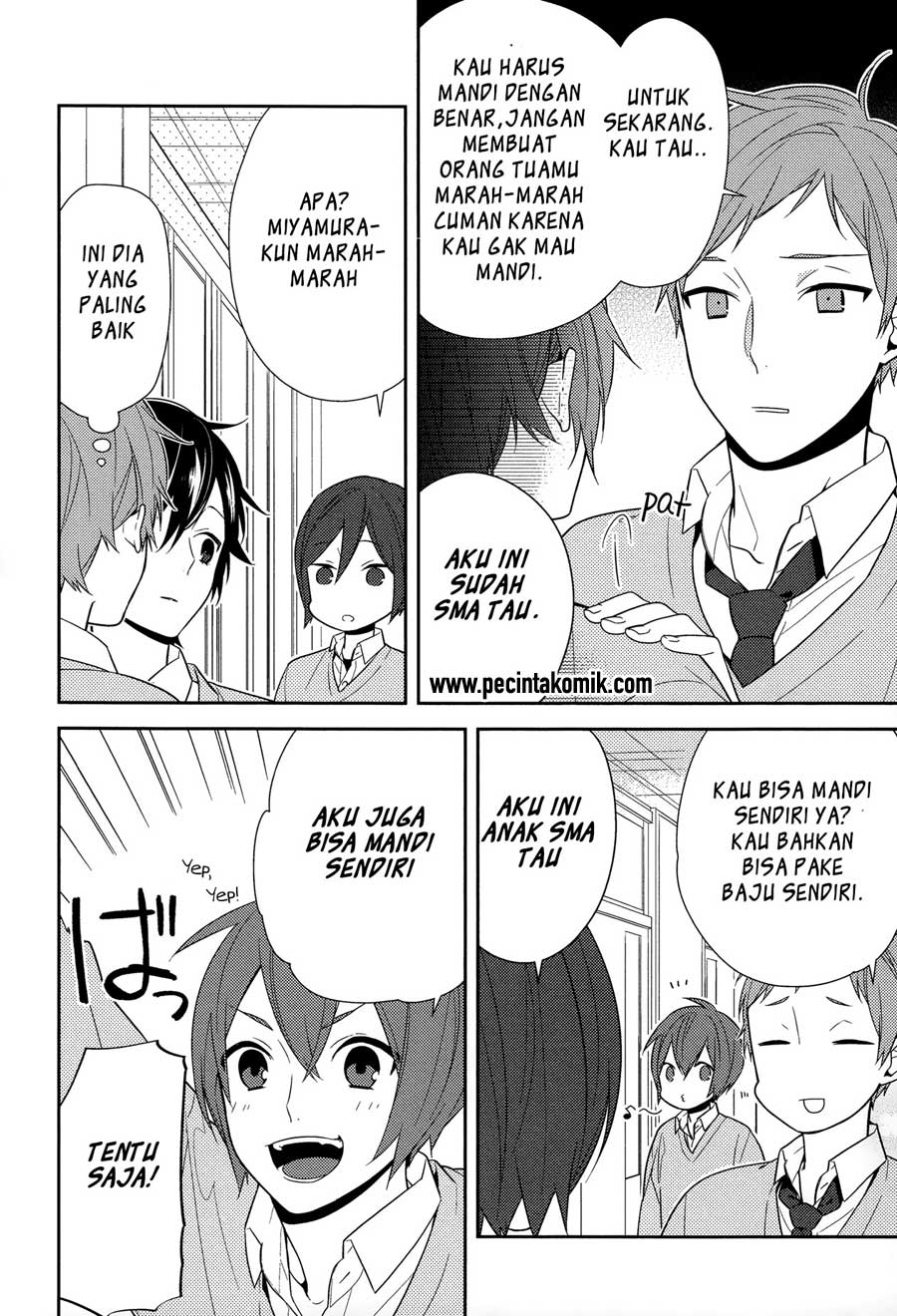 Horimiya Chapter 70.7 Gambar 9