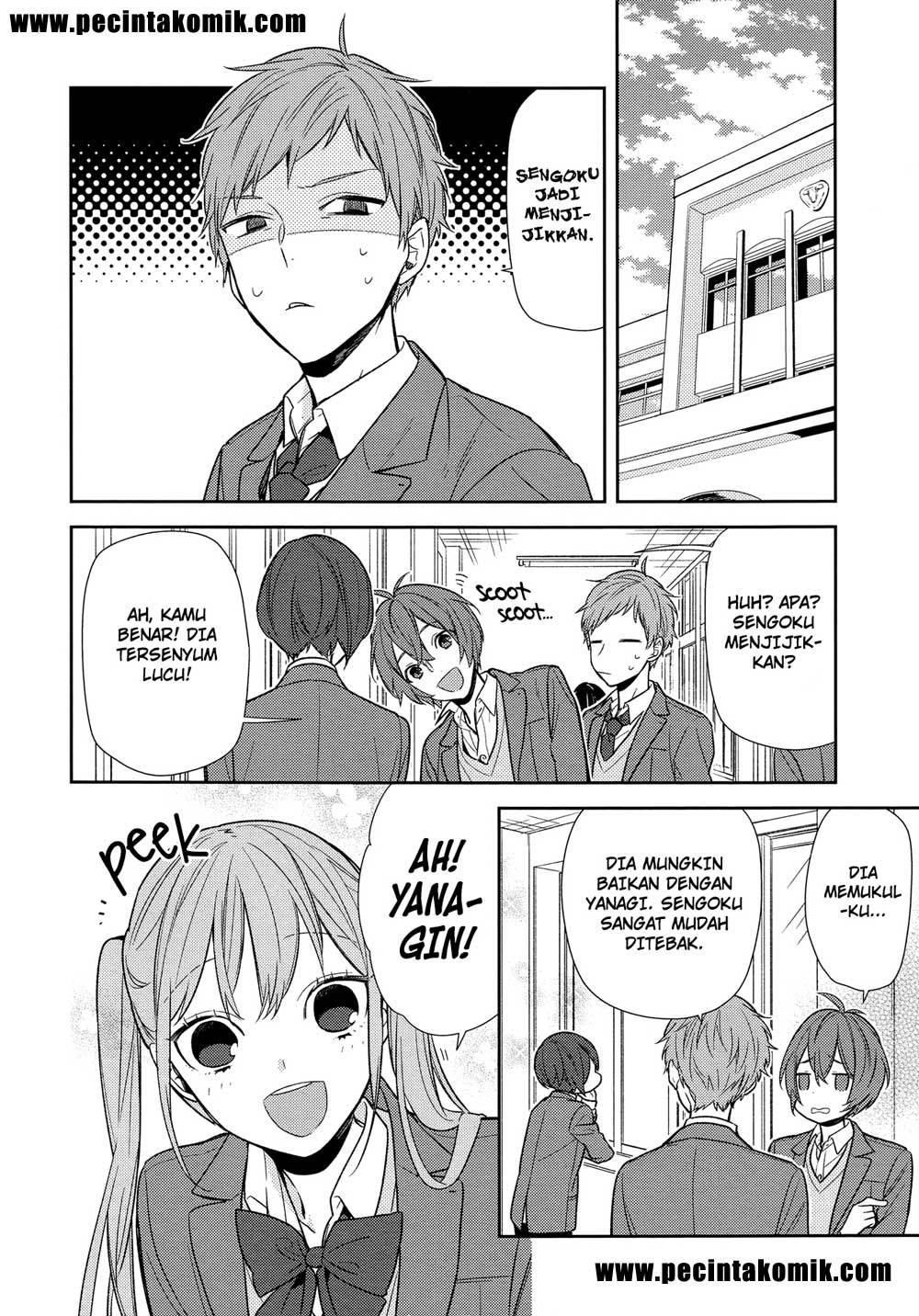 Horimiya Chapter 87 Gambar 17