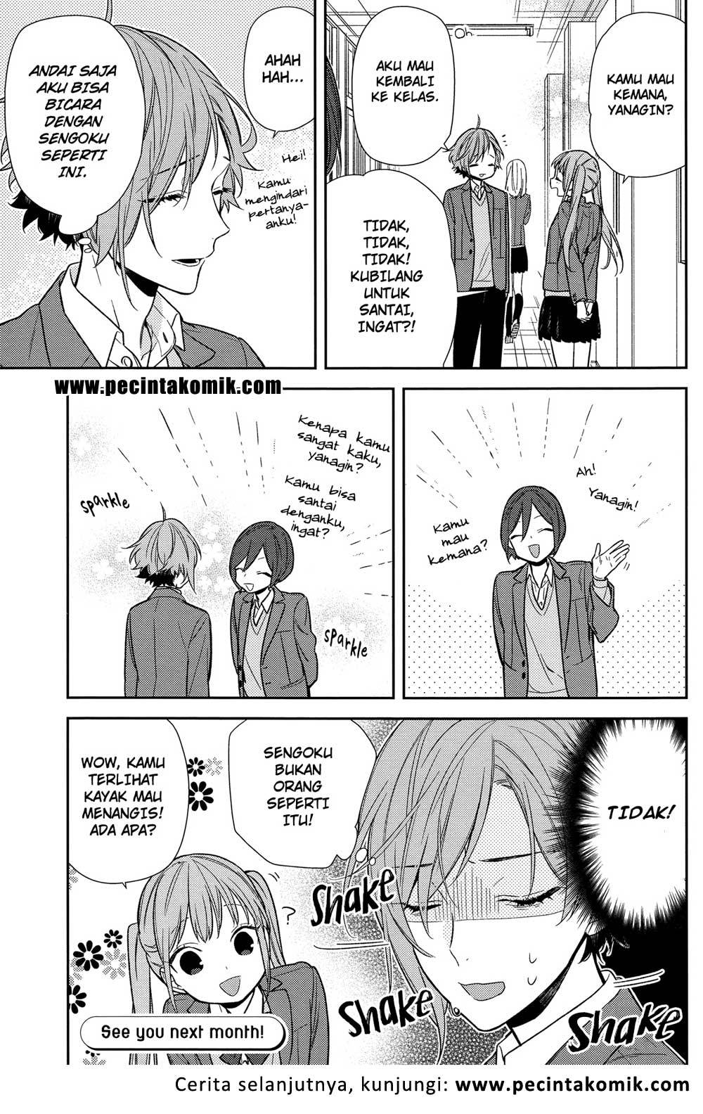 Horimiya Chapter 87 Gambar 18