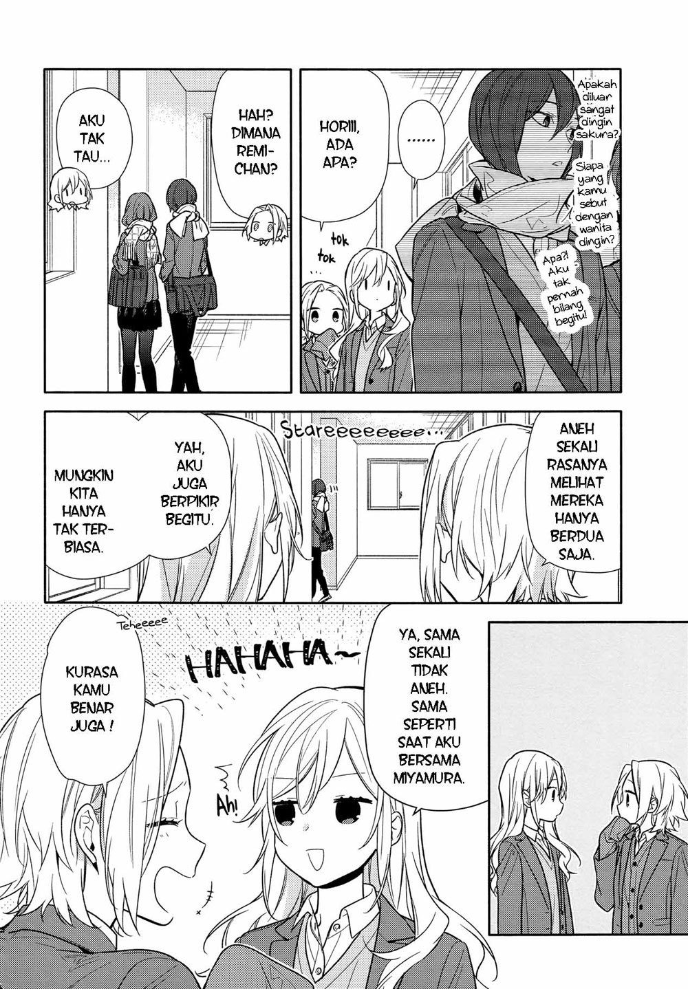 Horimiya Chapter 95 Gambar 5