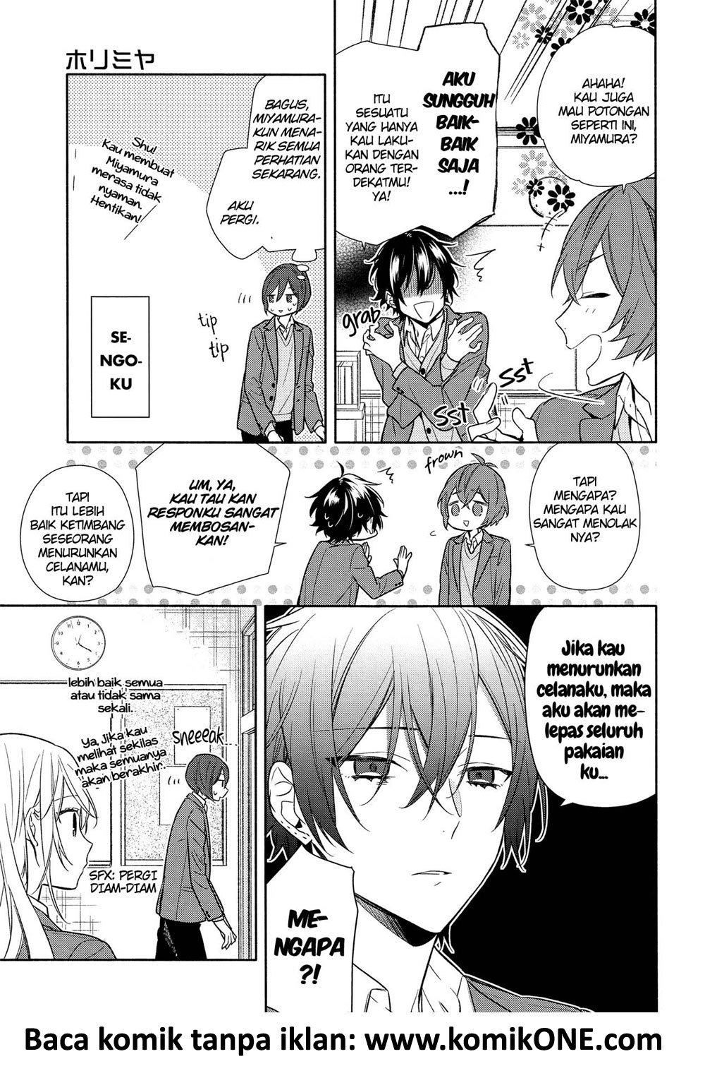Horimiya Chapter 97 Gambar 4