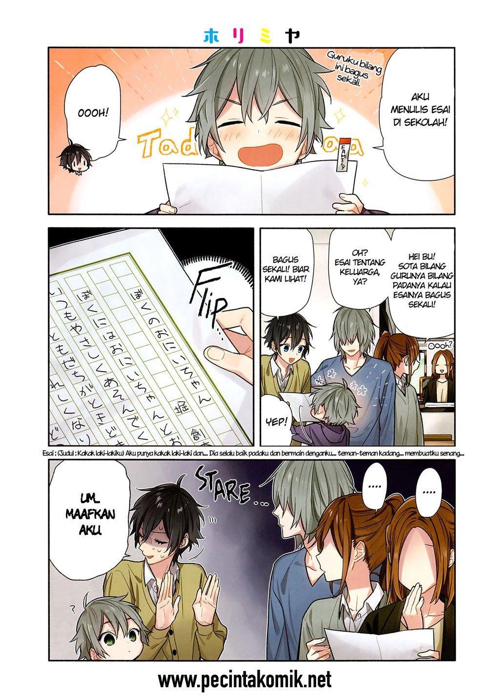 Horimiya Chapter 98 Gambar 1