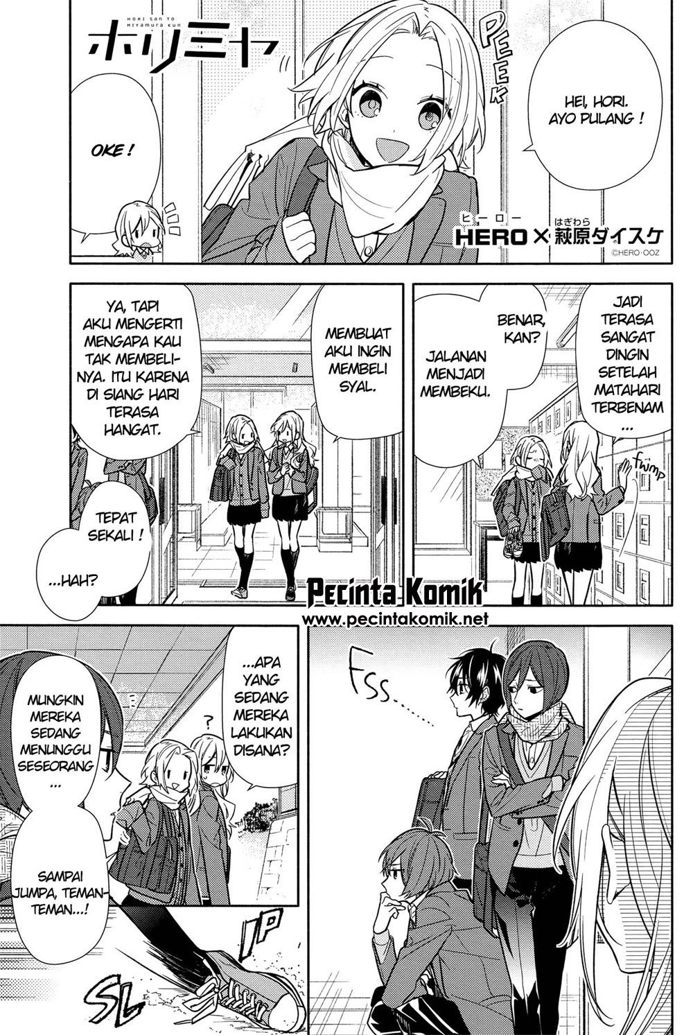 Horimiya Chapter 101 Gambar 1