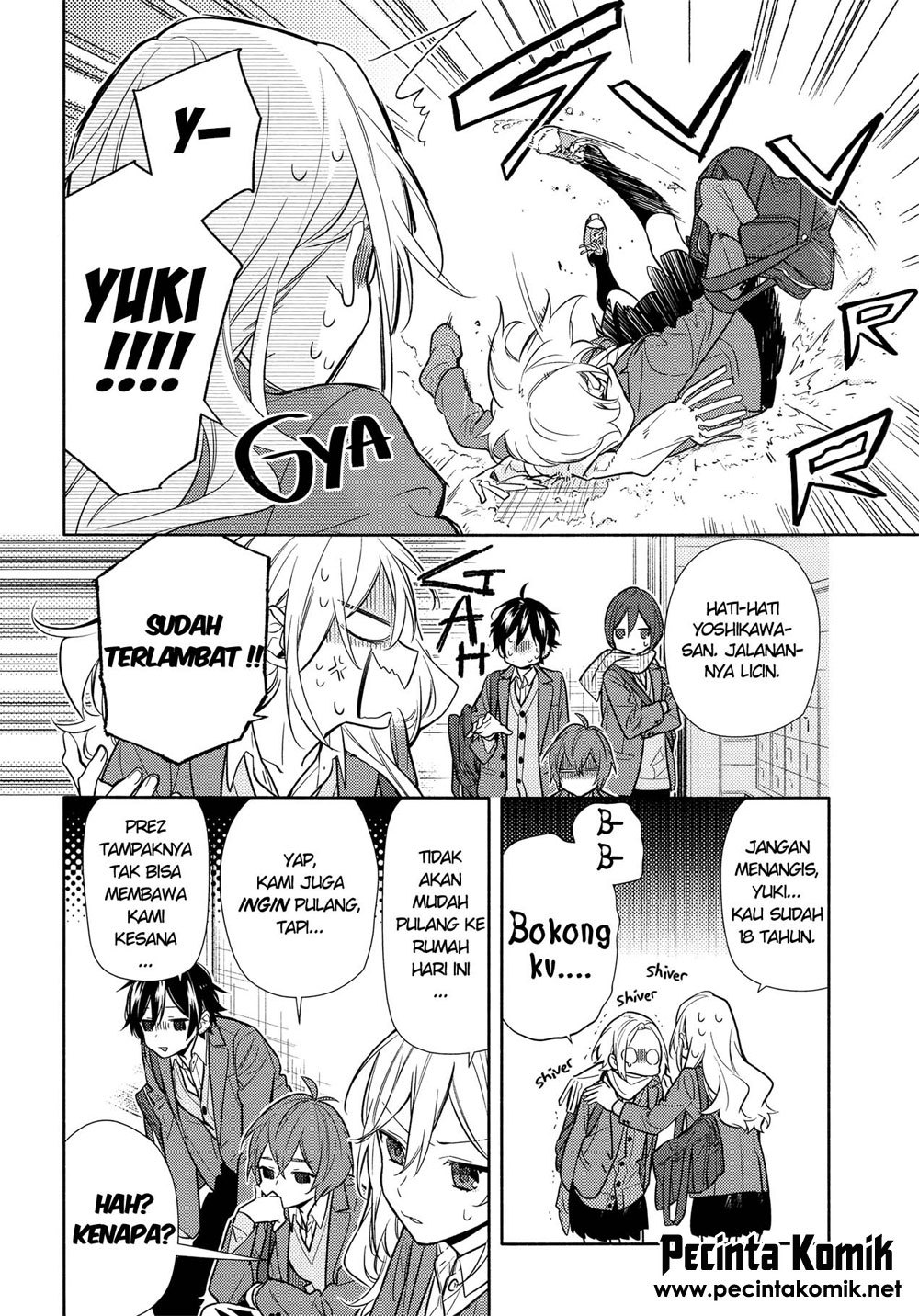 Horimiya Chapter 101 Gambar 3