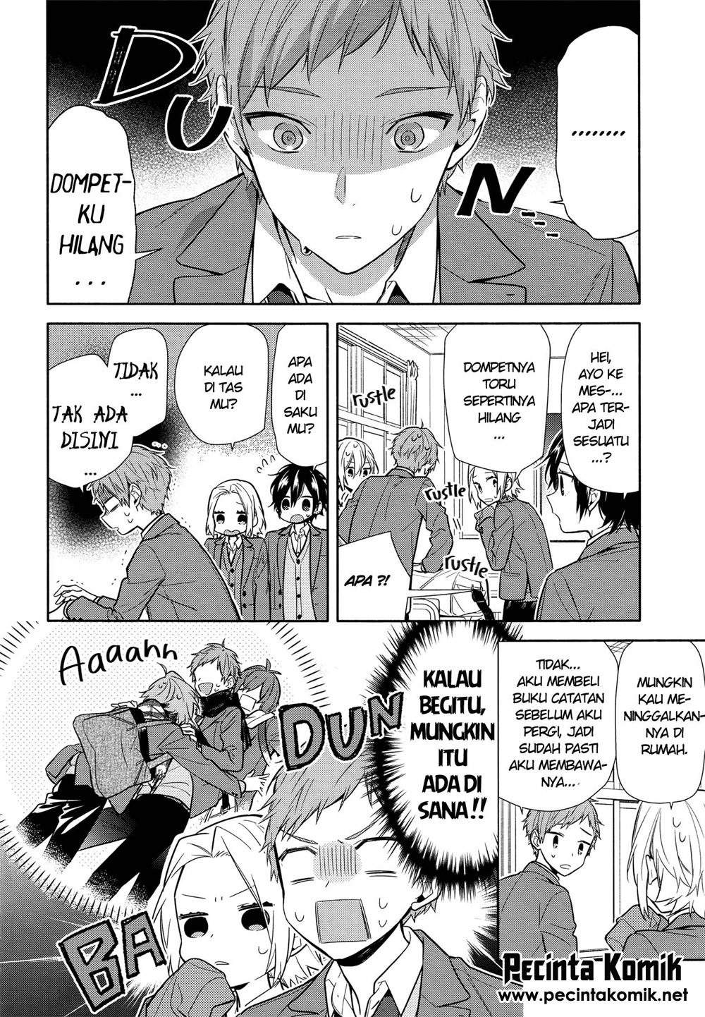 Horimiya Chapter 101 Gambar 13