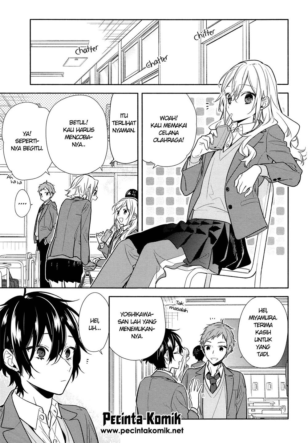Horimiya Chapter 101 Gambar 28