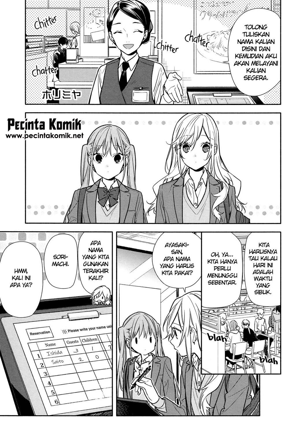 Horimiya Chapter 102 Gambar 1