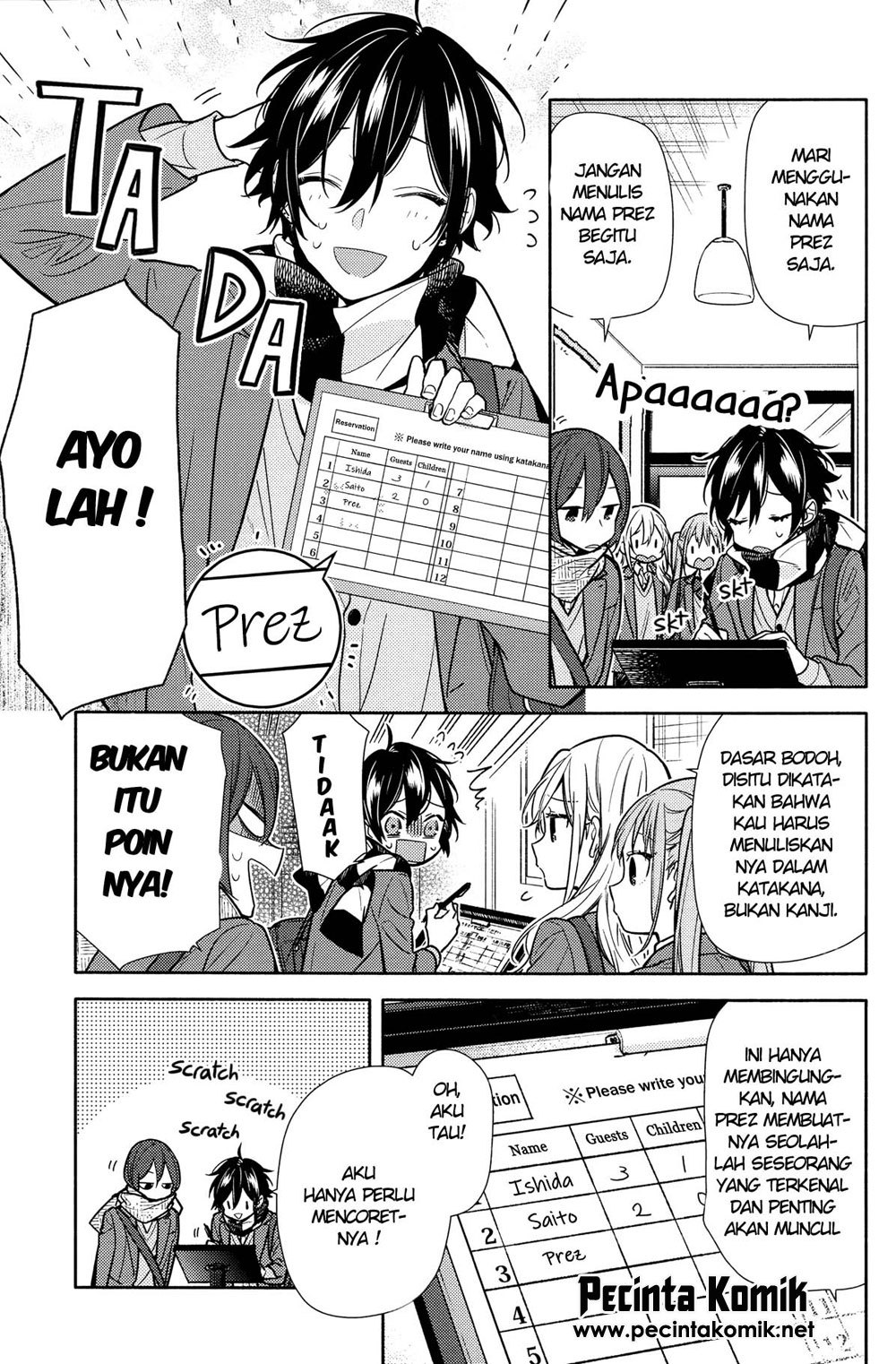 Horimiya Chapter 102 Gambar 6