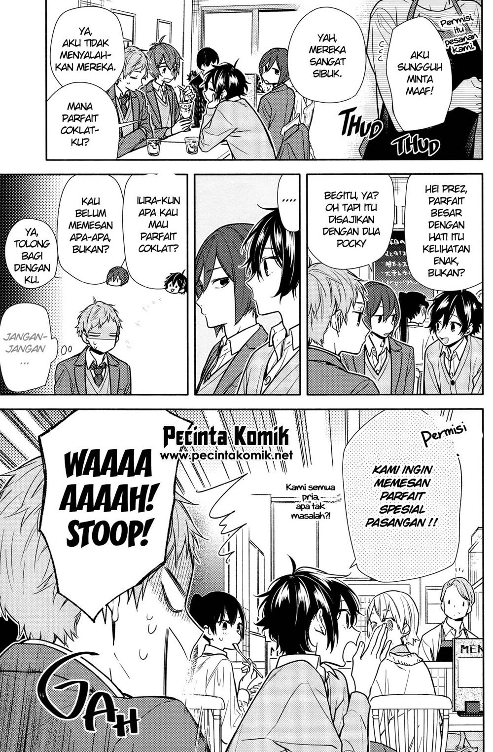 Horimiya Chapter 102 Gambar 14