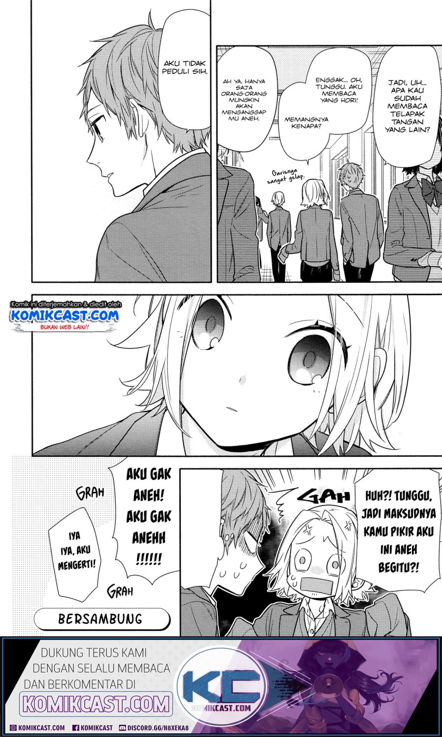 Horimiya Chapter 110 Gambar 19