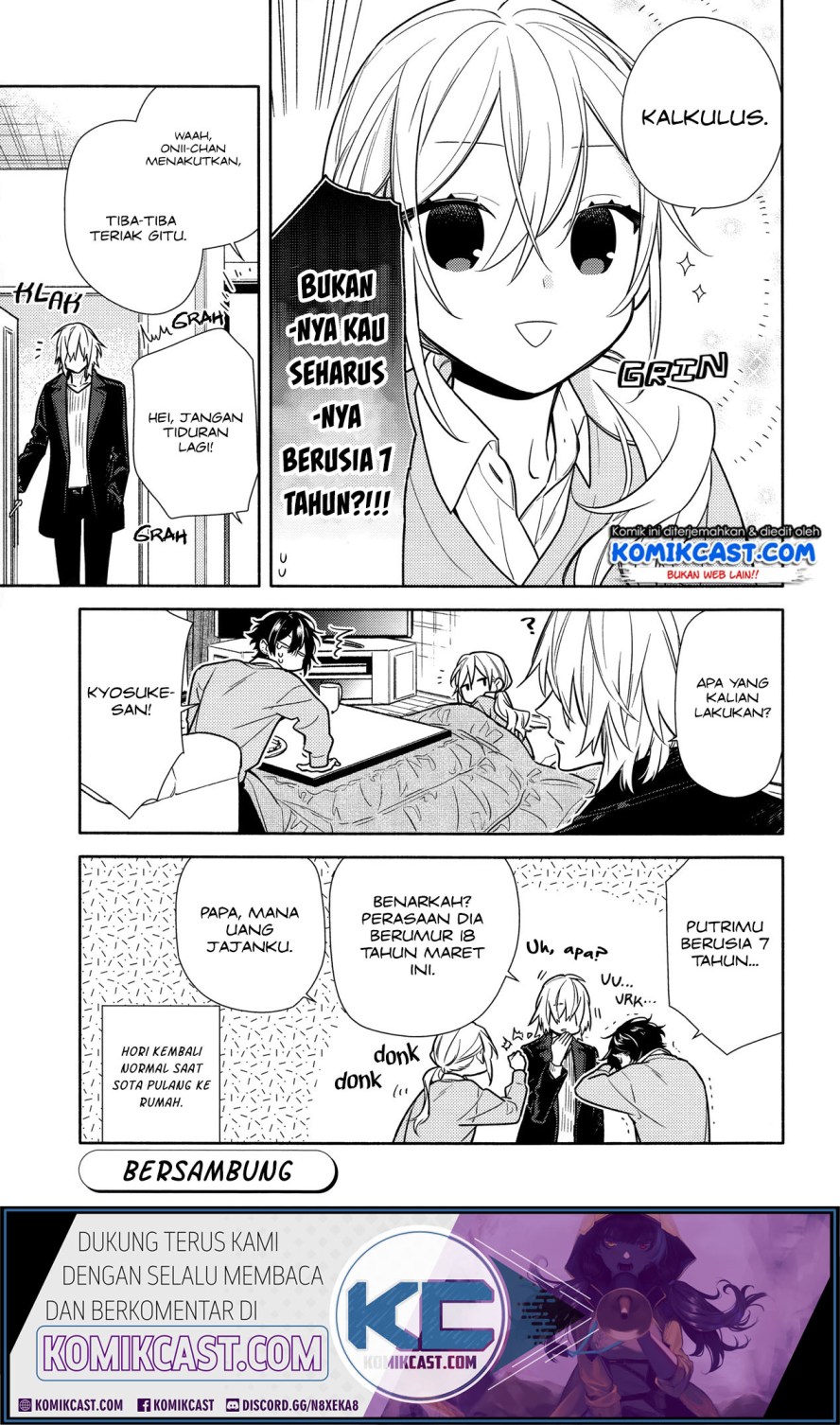 Horimiya Chapter 113 Gambar 12
