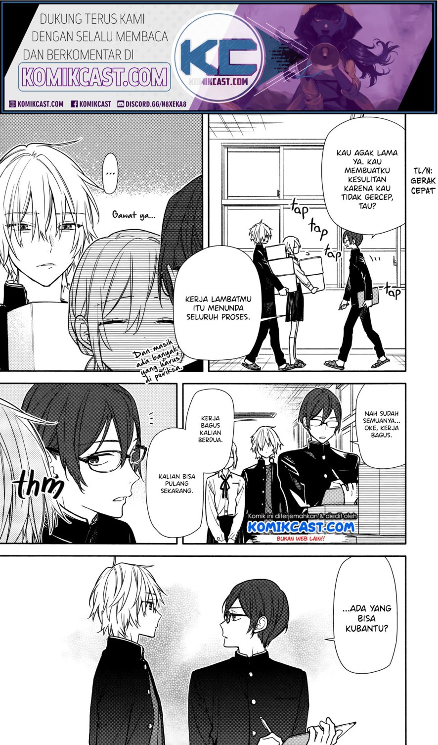 Horimiya Chapter 119.7 Gambar 7