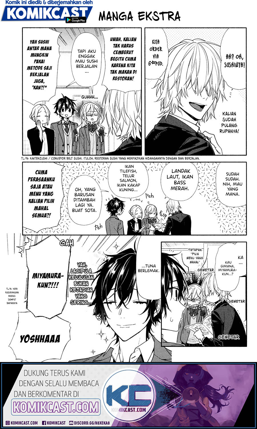 Horimiya Chapter 122.5 Gambar 6
